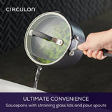 Circulon Scratch Defense 3 Piece Saucepan Set (British brand)
