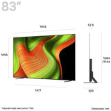 LG 83 inch OLED 4K smart TV OLED83B56LA - British product