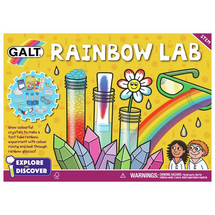 Galt Toys Rainbow Lab science kit (British brand)