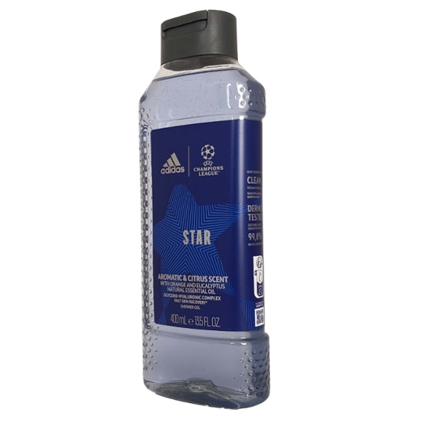 Adidas Champions League shower gel 400ml Star Edition, UK version