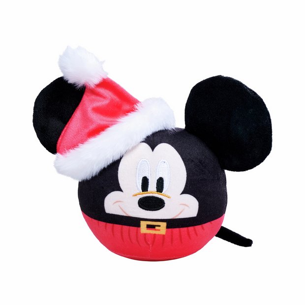Disney Mickey Mouse festive mini soft toy 10cm, UK version
