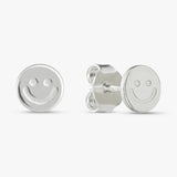 Argos Revere Sterling Silver Smile Face Stud Earrings- Buy online at McGrocer