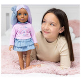 DesignaFriend Marnie doll with multi-coloured hair 18 inch - British product