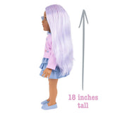 DesignaFriend Marnie doll with multi-coloured hair 18 inch - British product