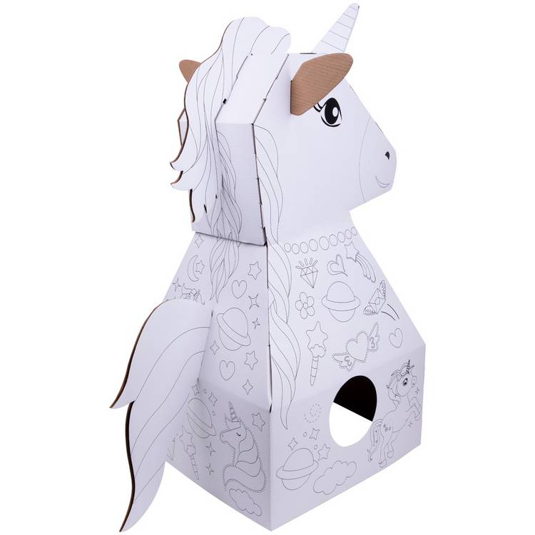 Chad Valley Colour And Play Unicorn Toy 76cm (British brand)