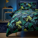 Argos Home Gamer fleece bedding set single, imported from the UK