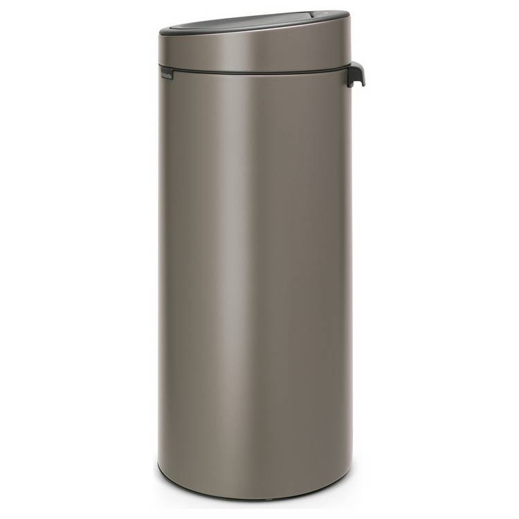Brabantia Touch Bin Platinum 30L, imported from the UK