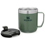 Stanley Camp Mug Hammertone Green 350ml - British product