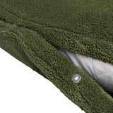 Argos Home teddy fleece green bedding set single - British product
