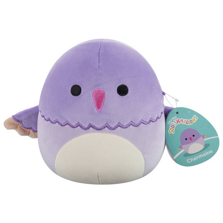 Squishmallows Charmaine Violet Crown plush toy 7.5-inch, imported from the UK