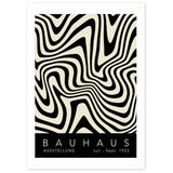 East End Prints Bauhaus Black art print A3 - British product
