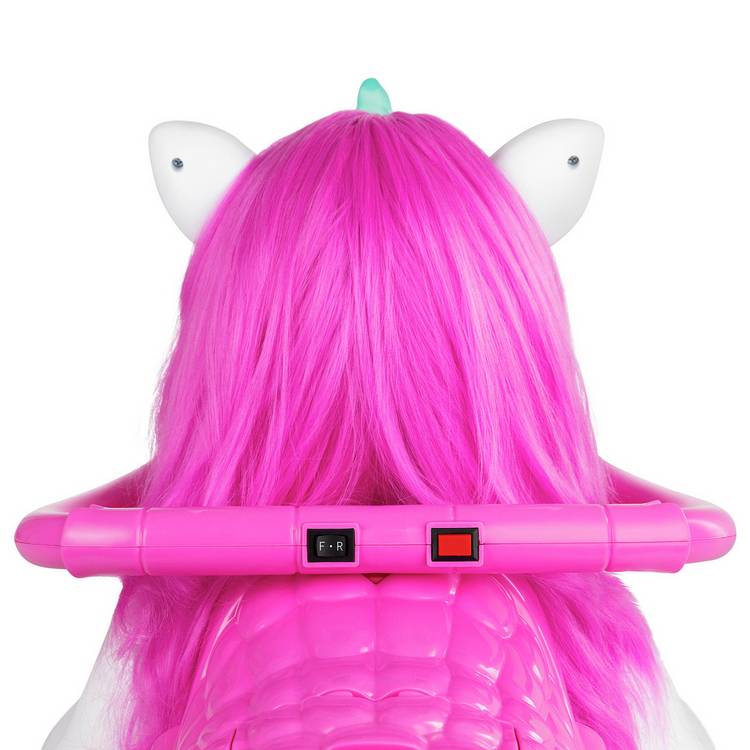 Xootz Magical Unicorn electric ride on with light-up horn - British product