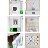 Chad Valley House Style Kitchen Playset wooden toy - British product