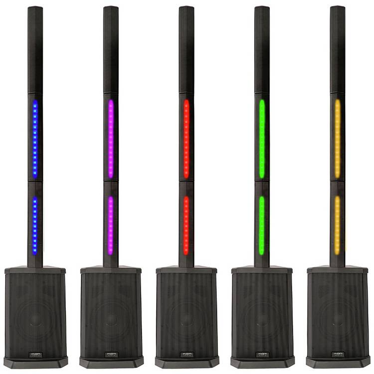 KAM KMPA600 tower PA system 240W, imported from the UK