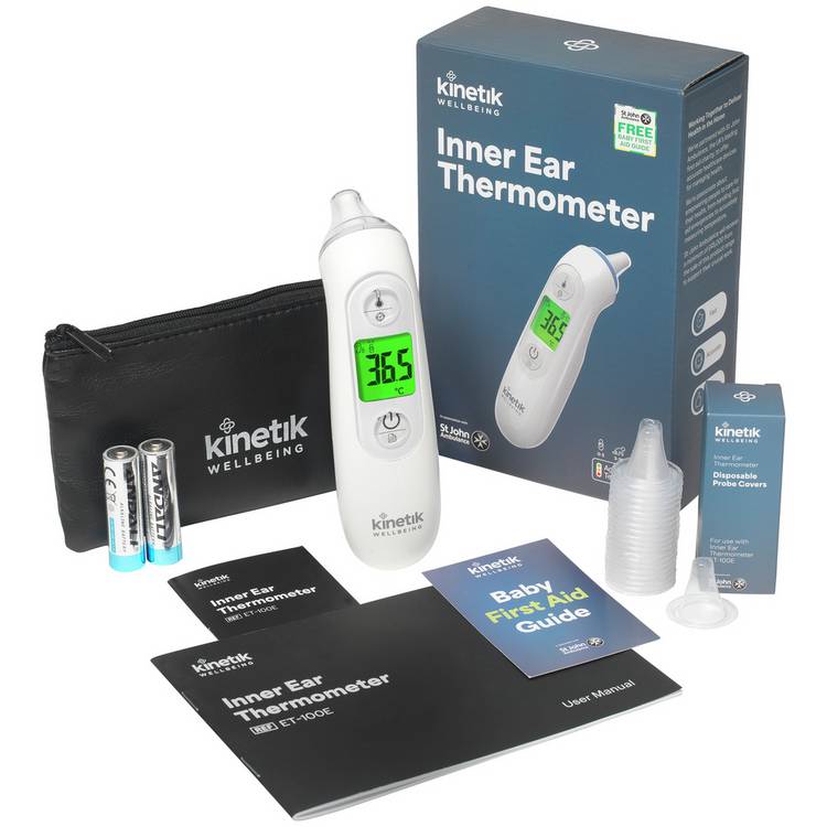 Kinetik Wellbeing inner ear thermometer digital - British product