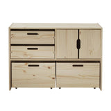Habitat Kids Rico double storage unit in pine, UK version