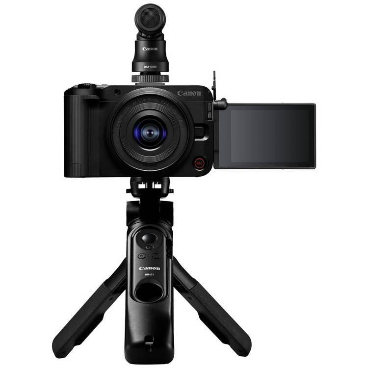 Canon EOS R50 V mirrorless camera creator kit with lens and accessories, imported from the UK