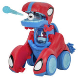 Spidey-Rex Racer transforming dinosaur vehicle toy, UK version