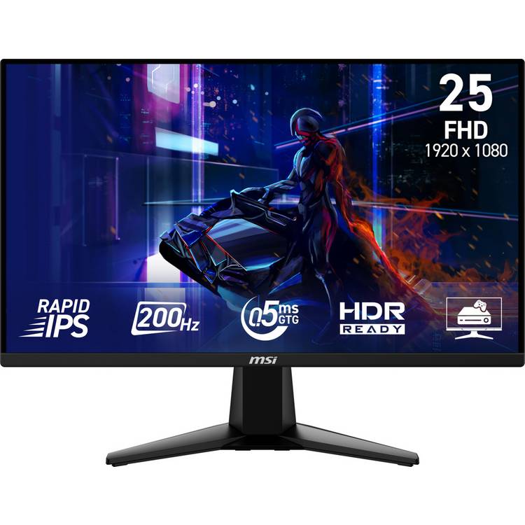 MSI MAG 255F gaming monitor 24.5 inch Full HD 200Hz (British brand)