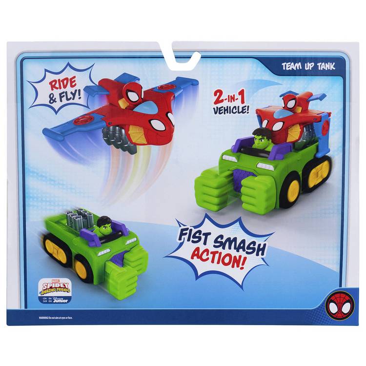 Marvel Spidey Team Up Tank Vehicle - British product