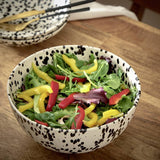 Argos Habitat Jackson Stoneware Salad Bowl 22cm Black- Buy online at McGrocer