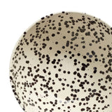 Habitat black splatter stoneware salad bowl 22cm, UK version