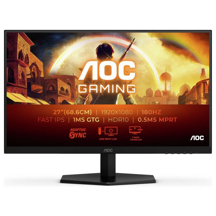 AOC 27G42E 27 inch gaming monitor 180Hz, UK version