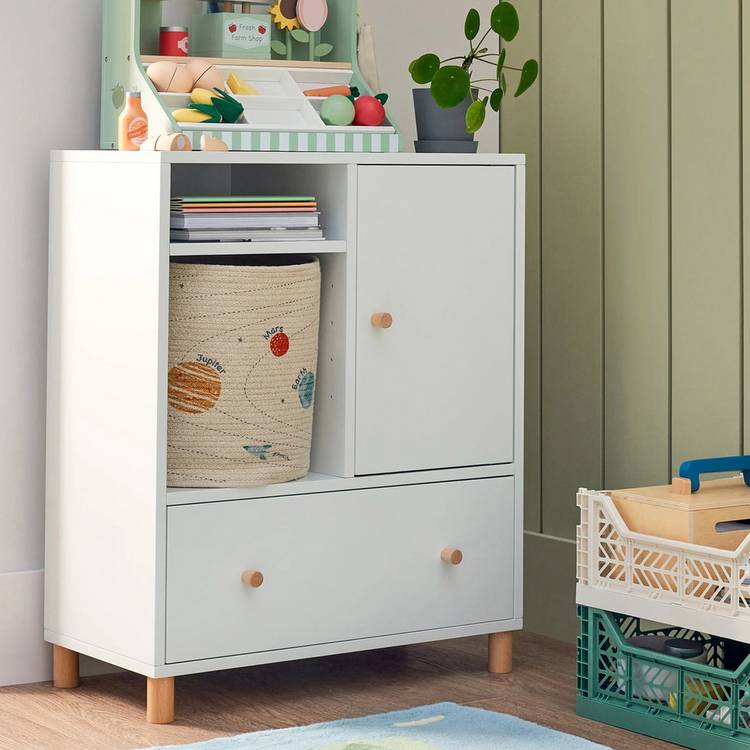 Great Little Trading Company white 2 drawer chest - British product