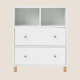 Great Little Trading Company Bloomsbury 2 drawer chest white - British product