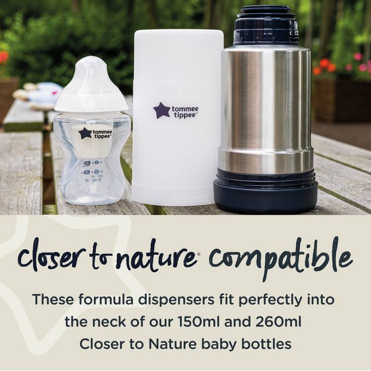 Tommee Tippee milk powder dispensers To Go x6, imported from the UK