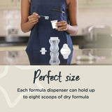 Tommee Tippee milk powder dispensers To Go x6, imported from the UK