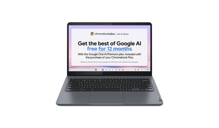 Lenovo IdeaPad 3 Chromebook 15.6-inch, UK version