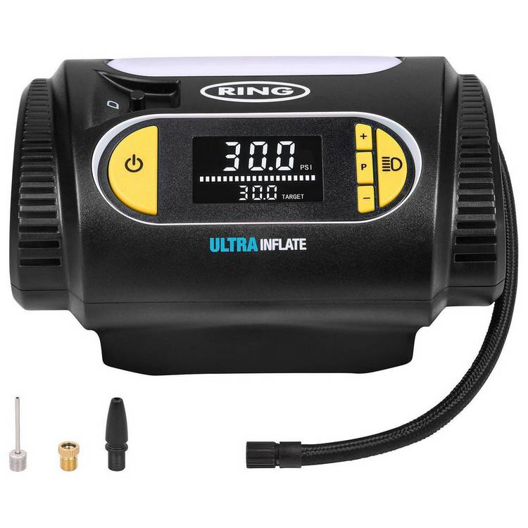 Ring digital tyre inflator ULTRAINFLATE 20 (British brand)