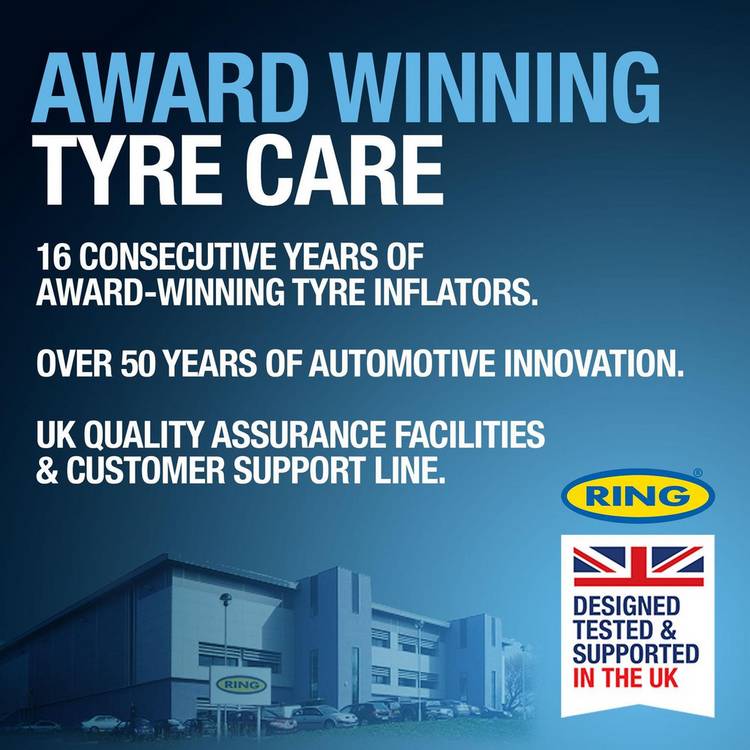 Ring digital tyre inflator ULTRAINFLATE 20 (British brand)