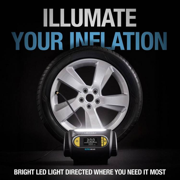 Ring digital tyre inflator ULTRAINFLATE 20 (British brand)