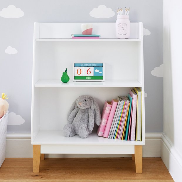 Great Little Trading Company Potter Bookcase White, imported from the UK