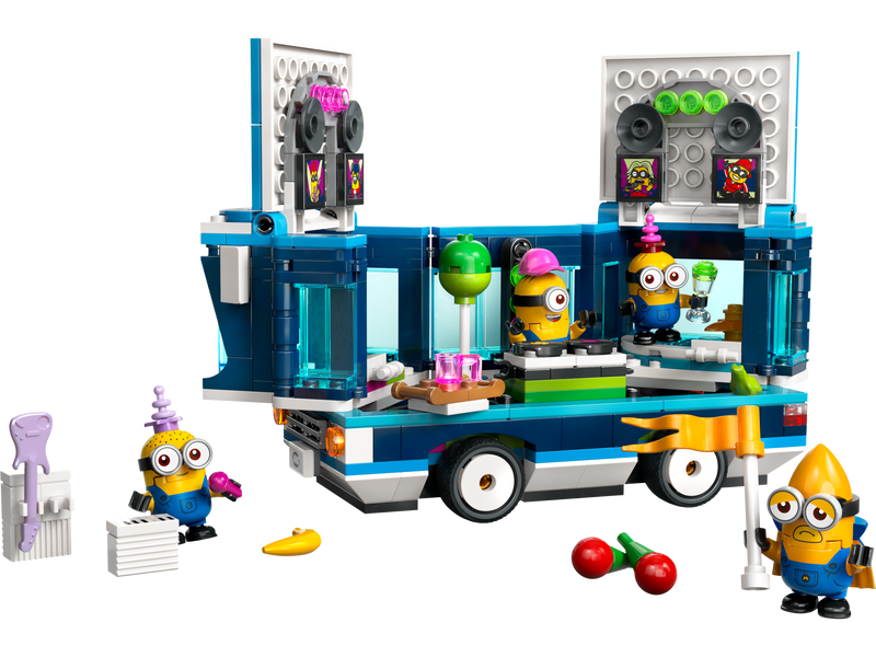 LEGO Minions' Music Party Bus 379 Pieces, imported from the UK