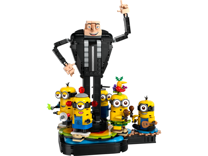 LEGO Brick-Built Gru and Minions 839 Pieces - British product