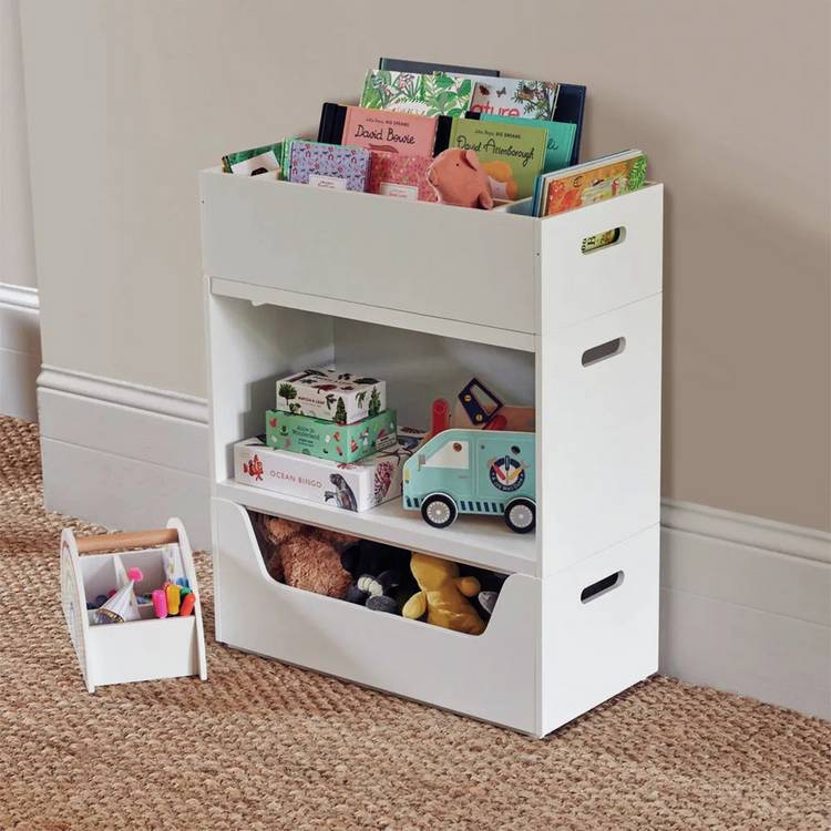 Great Little Trading Company Rackham Book Shelf white (British brand)