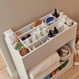 Great Little Trading Company Rackham storage tray white, imported from the UK
