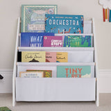 Argos Great Little Trading Company Sling Bookcase - Stripe Blue- Buy online at McGrocer