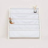 Great Little Trading Company sling bookcase stripe blue, imported from the UK