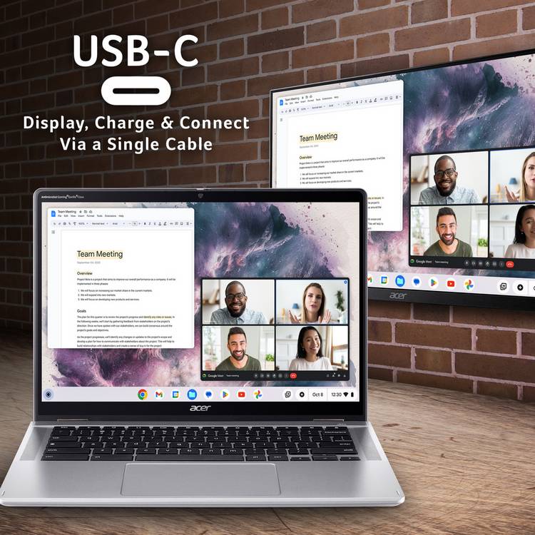 Acer Chromebook Spin 314 touchscreen laptop, UK version
