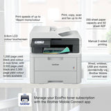 Brother MFC-L3740CDWE colour laser printer (British brand)