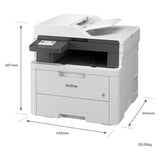 Brother MFC-L3740CDWE colour laser printer (British brand)