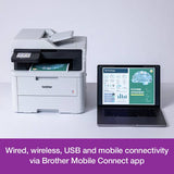 Brother MFC-L3740CDWE colour laser printer (British brand)