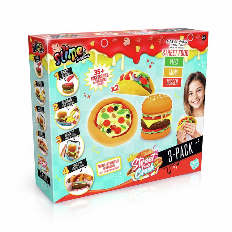 So Slime Sensations Street Food Crush slime kit, imported from the UK