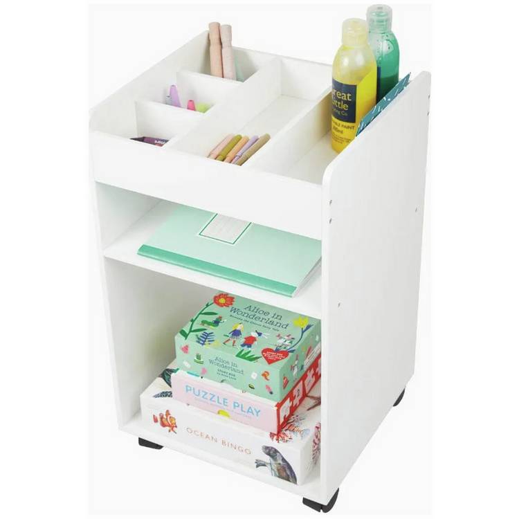 Great Little Trading Company under desk storage white, imported from the UK