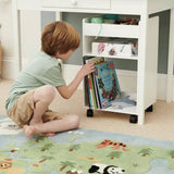 Great Little Trading Company under desk storage white, imported from the UK