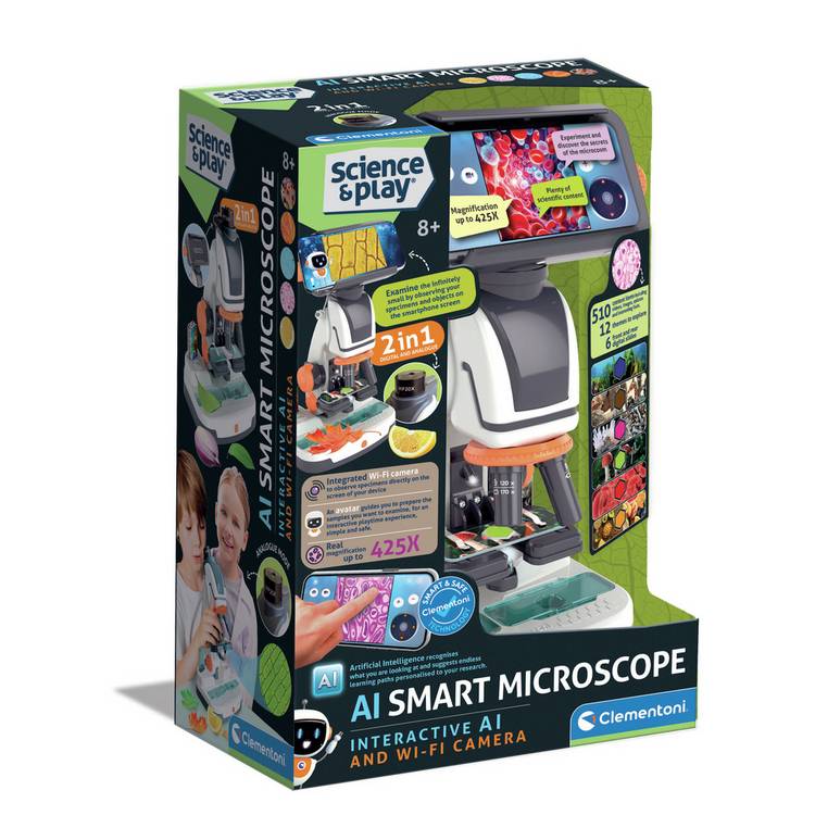 Clementoni AI Smart Microscope, imported from the UK